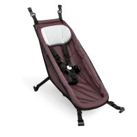 Croozer Babysitz Kraams Blossom Red-1