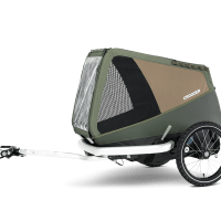 Croozer Dog Enna – Hundeanhänger Größe L (Moss Green)