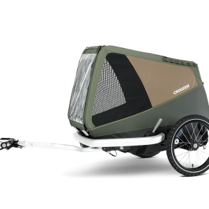 Croozer Dog Enna – Hundeanhänger Größe L (Moss Green)