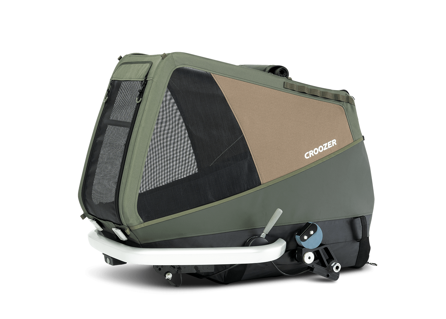 Croozer Dog Enna – Hundeanhänger Größe L (Moss Green) Croozer Dog Enna – Hundeanhänger Größe L (Moss Green) – Ansicht 6