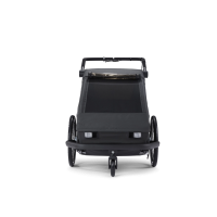 Croozer Yuuna – Modularer Fahrradanhänger (Kid/Dog/Cargo), Moonlight Black – Ansicht 5
