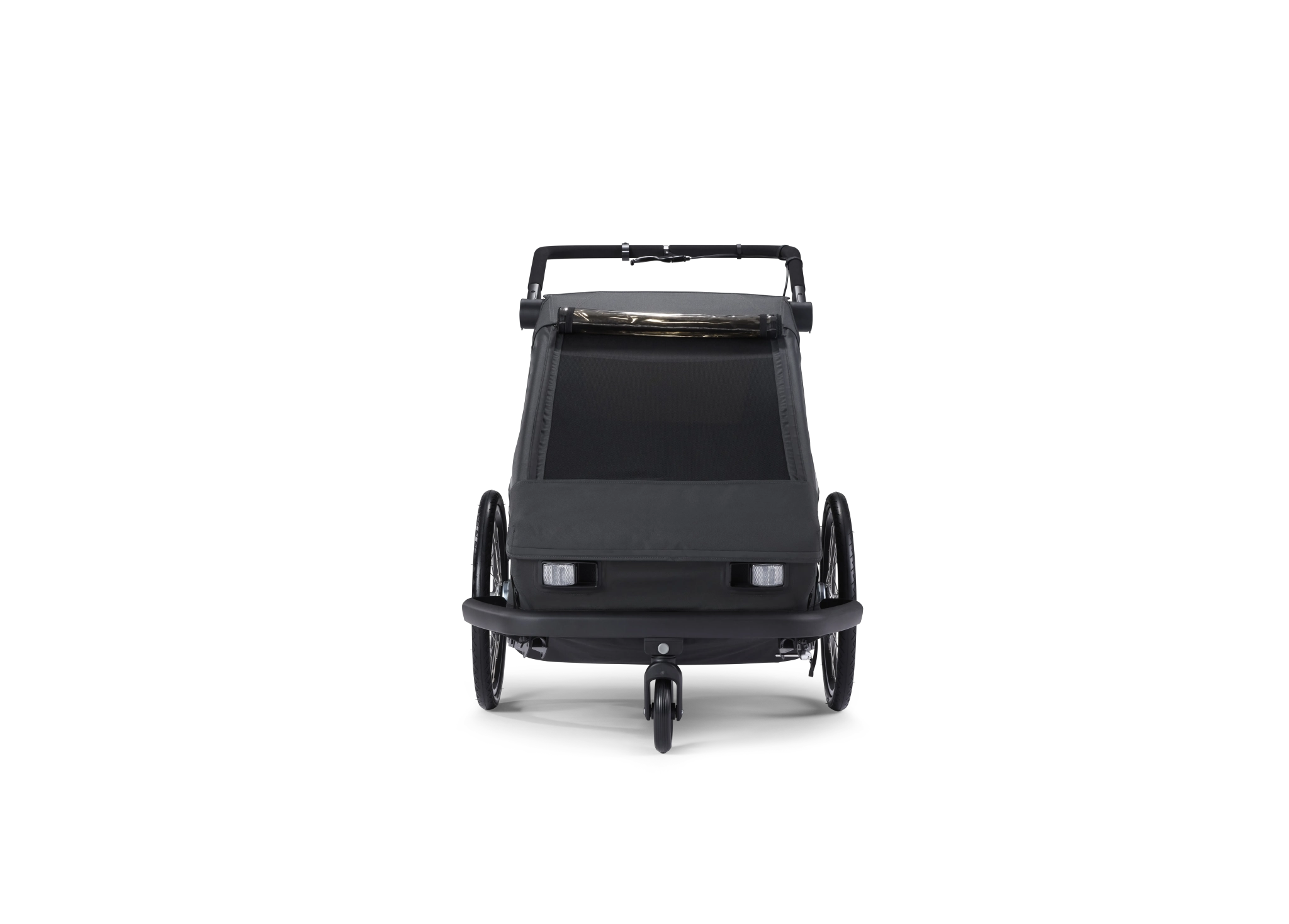 Croozer Yuuna – Modularer Fahrradanhänger (Kid/Dog/Cargo), Moonlight Black – Ansicht 5