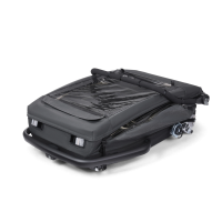 Croozer Yuuna – Modularer Fahrradanhänger (Kid/Dog/Cargo), Moonlight Black – Ansicht 8